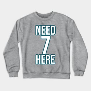 need 7 here - philadelphia Crewneck Sweatshirt